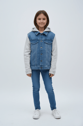 GIRLS DENIM JACKET - Smgarment's